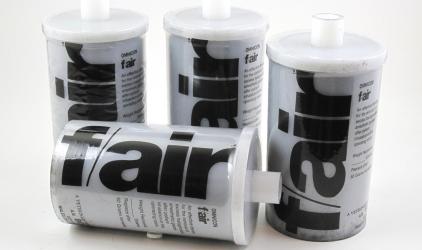 Replacement absorber canisters, pack of 4